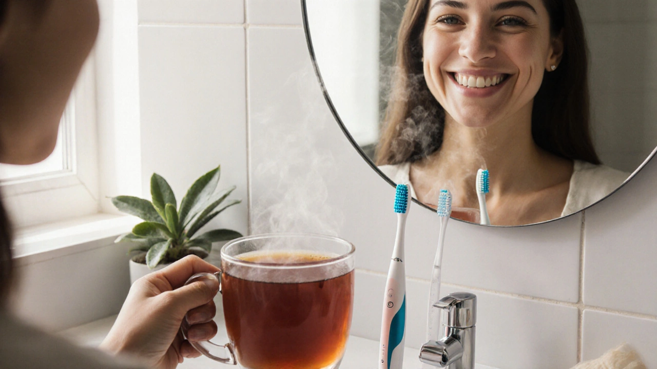 Které čaje nebarví zuby? Nejbezpečnější druhy pro bílé zuby