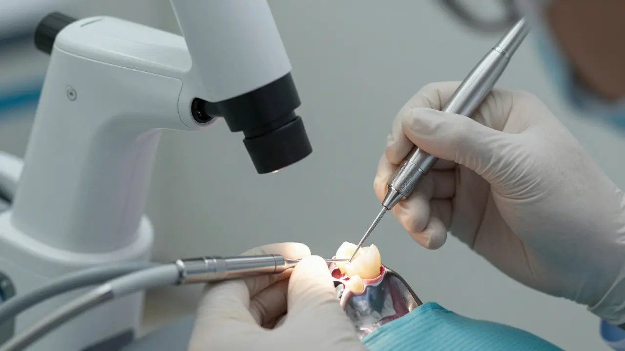 Jak dlouho trvá broušení zubu při přípravě metalokeramické korunky?