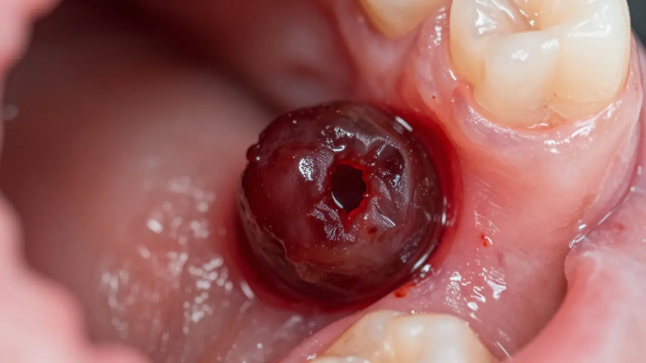 Jak vypadá krevní sraženina po extrakci zubu a proč je důležitá