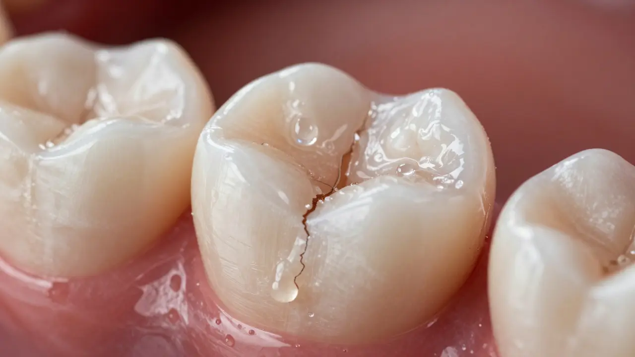 Prasklá zubní sklovina: jak ji léčit přirozeně a zabránit dalšímu poškození